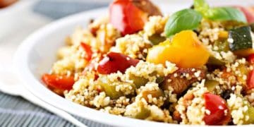 Кускус з запеченими овочами: рецепт дня
