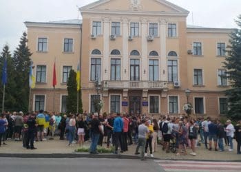 пікет ЗСУ в першу чергу Тернопіль