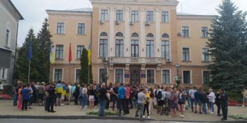 пікет ЗСУ в першу чергу Тернопіль