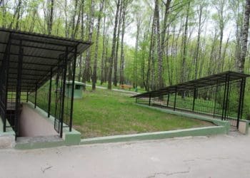 В туалеті в парку "Нацвідродження" у Тернополі встановлять двері