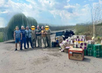 Андрій Ярема, Юрій Ханін та Ігор Гуда відвідали українських військових