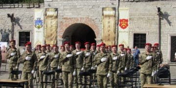 140 курсантів Тернопільського коледжу склали урочисту клятву українському народові