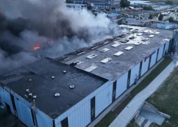 У Тернополі вночі горів завод пінопласту на Микулинецькій