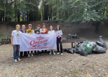 «Опілля» долучилося до проведення у Тернополі Всесвітнього дня прибирaння