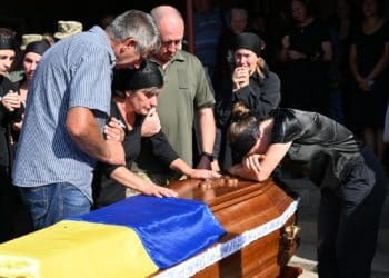 провела в останню путь загиблого воїна Романа Яцкова