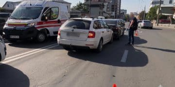 У Тернополі на головній вулиці зіткнулись чотири авто