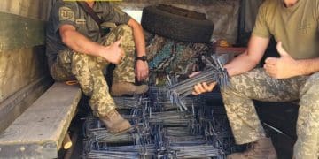 «Українська команда» Тернопільщини допомагає військовим укріплювати бліндажі