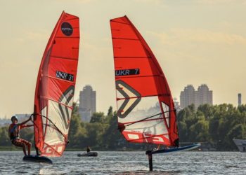 Юний тернопільський віндсерфінгіст став переможцем Чемпіонату України