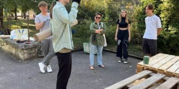 Активні тернополяни облаштували перший сквер на "Новому світі"