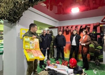 Клас «Захисту України та Безпеки життєдіяльності» облаштували в укритті Тернопільського військового коледжу