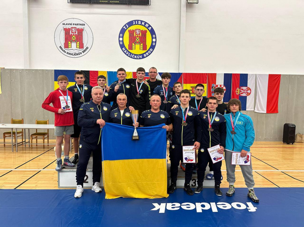 Тернопільські борці привезли медалі із міжнародного турніру з греко-римської боротьби у Чехії