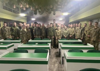 режисер Олексій Гончарук репрезентував свій новий фільм курсантам Тернопільського коледжу