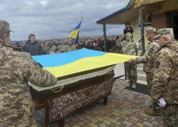 В останню путь провели захисника Андрія Сеника у Борсуківській громаді