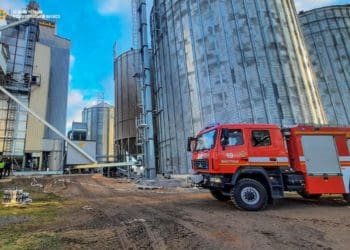 Сушарка кукурудзи спалахнула у Монастириській громаді