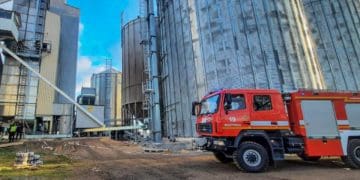 Сушарка кукурудзи спалахнула у Монастириській громаді