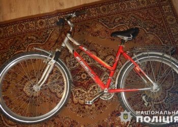 Тернопільський водій вкрав велосипед в Озерній