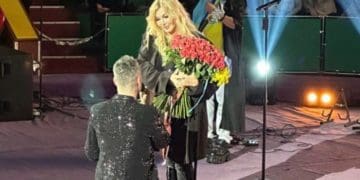 Тернополянин освідчився Ірині Білик на її концерті у Львові