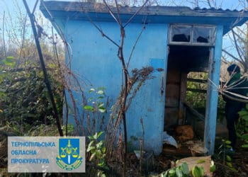 Залишені просто неба прострочені пестициди забруднили землю на Кременеччині