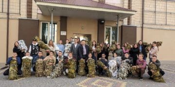 історичний факультет ТНПУ передав для ЗСУ 30 маскувальних сіток
