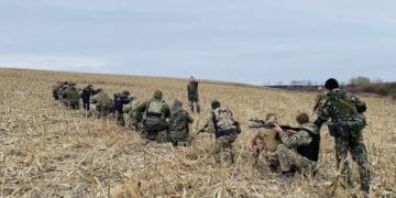 Добровольці з Тернопільщини на навчаннях покращують свої військові навички