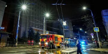 У Тернополі горів "Будинок правосуддя"