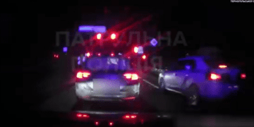 П’яний водій тікав від патрульних під час комендантської години у Тернополі