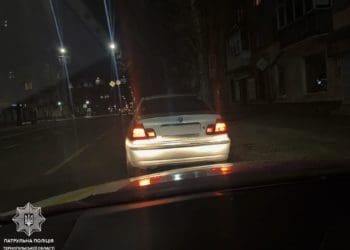 У центрі Тернополя зупинили 19-річного водія BMW