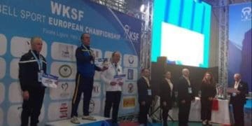 Майстер гирьового спорту зі Збаража виборов "золото" Чемпіонату Європи