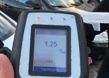 від ранку вулицями Тернополя їздили троє п’яних водіїв