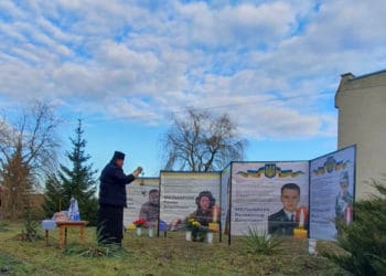 На Шумщині освятили алею пам’яті загиблих воїнів