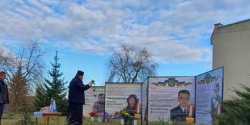 На Шумщині освятили алею пам’яті загиблих воїнів