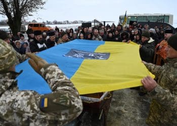 Лановецька громада провела в останню путь загиблого Героя Олега Степанушка