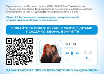 ЮНІСЕФ і TARABAROVA презентують пісню для підтримки ментального здоровʼя дошкільнят