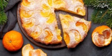 Рецепт смачного пирога з мандаринами