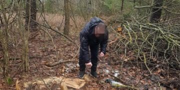 зрубав дерева