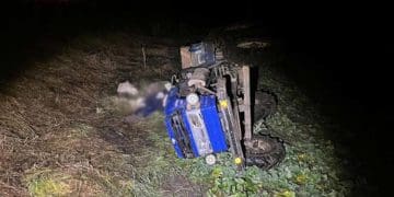 Трактор смертельно травмував водія на польовій дорозі