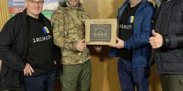 Ще декілька зарядних станцій відправили на фронт волонтери «Української команди» Тернопілля