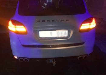 Понад тисячу грн штрафу має сплатити водійка у Тернополі через свій номерний знак