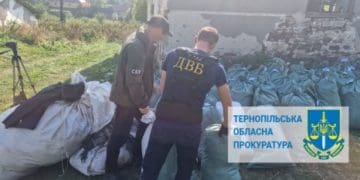 На Тернопільщині вилучили понад 1,3 т нелегальної тютюнової продукції