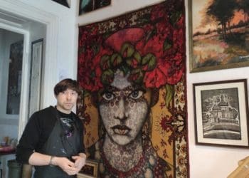 Мавка на килимі – неймовірна робота знаного тернопільського художника Рустама Давлетова