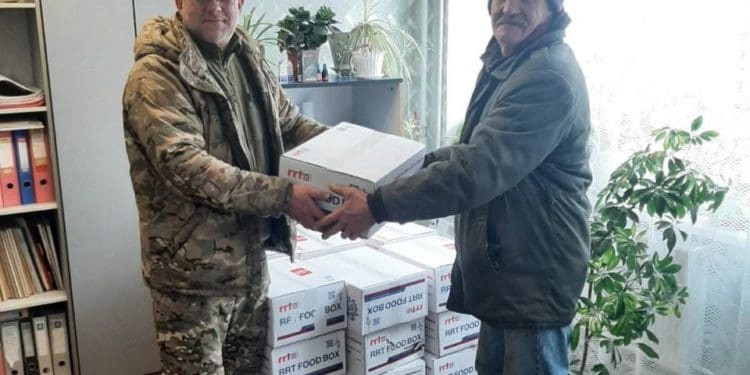Продуктові бокси від тернопільського БФ отримують жителі прикордонних населених пунктів