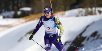 Тернопільський біатлоніст став 10-м у спринті на юніорському чемпіонату світу