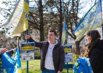 Студенти Західноукраїнського національного університету долучились до патріотичної акції “Вільні та нескорені”