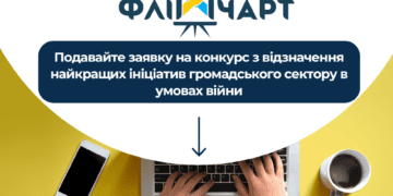 “Золотий фліпчарт” – конкурс з відзначення найкращих ініціатив громадського сектору в умовах війни