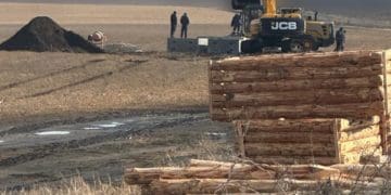 В ОВА показали, як фахівці з Тернопільщини будують фортифікаційні споруди на Сумщині