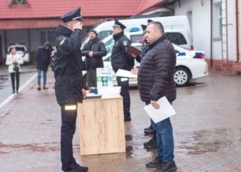 Очільник Тернопільщини Володимир Важинський привітав патрульних з 8-річницею від дня створення