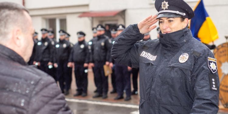 Очільник Тернопільщини Володимир Важинський привітав патрульних з 8-річницею від дня створення