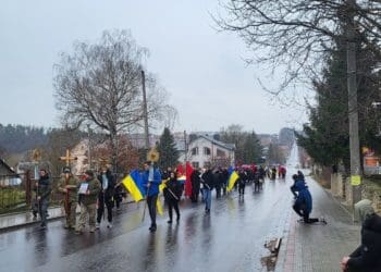 Великобірківська громада попрощалася зі своїм наймолодшим воїном Назарієм Березієм