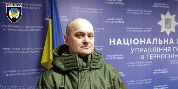Повернувся з фронту до лав Поліції охорони Тернопільщини
