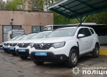 Нові позашляховики отримали поліцейські Тернопільщини за сумлінну роботу